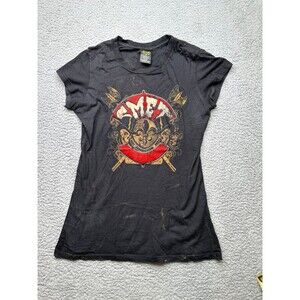 Smet by Christian Audigier slim fit t shirt small black